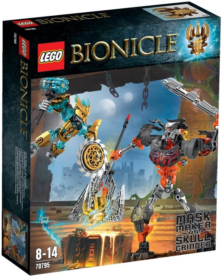 

Lego Bionicle Создатель Масок против Стального Черепа 70795