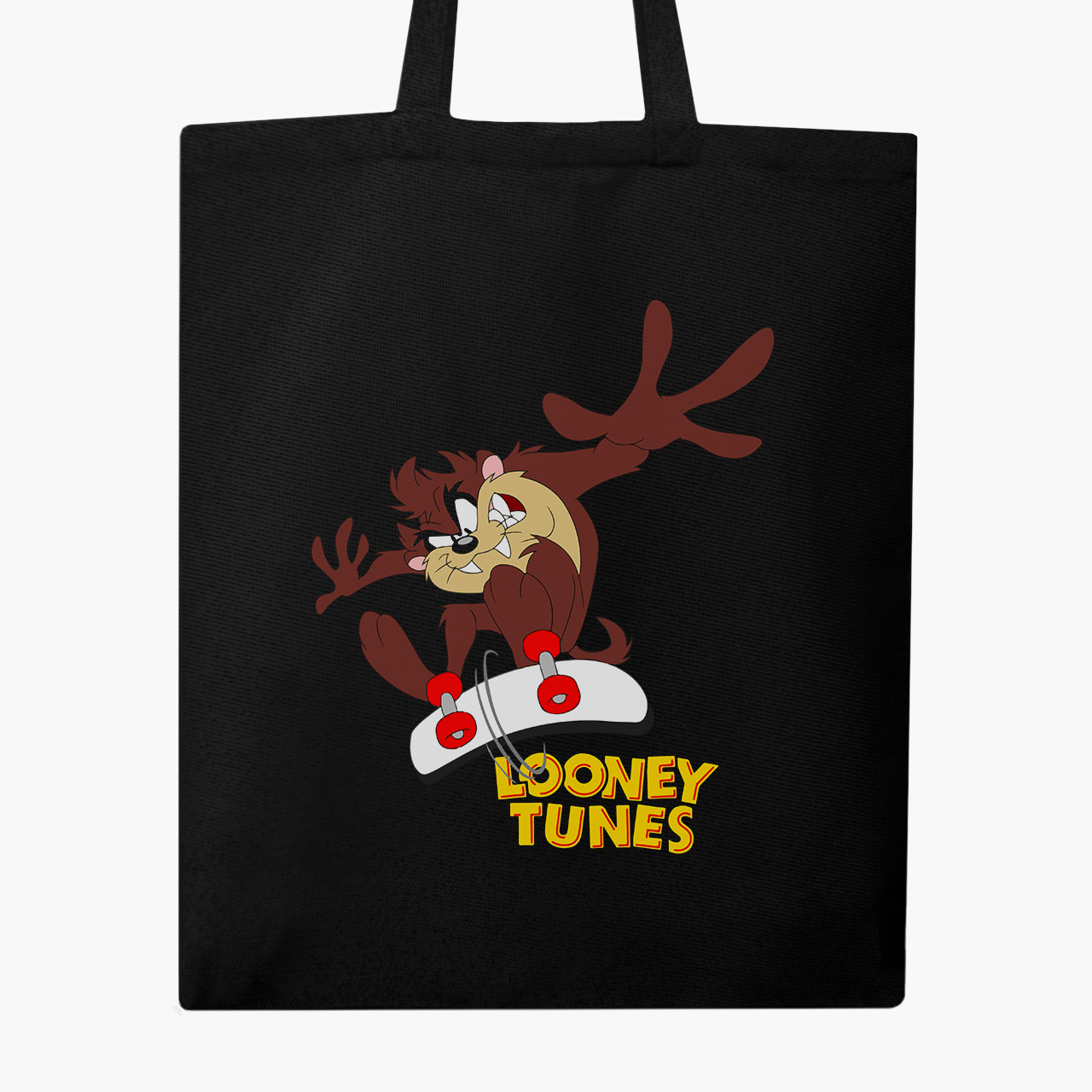 

Эко сумка шоппер Луни Тюнз Таз (Looney Tunes Taz) (9227-2876) 41x35 см Черный