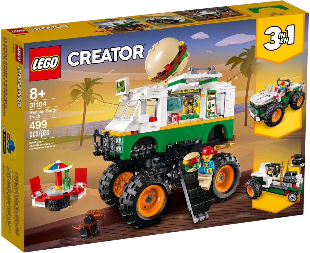 

Lego Creator Грузовик «Монстрбургер» 31104