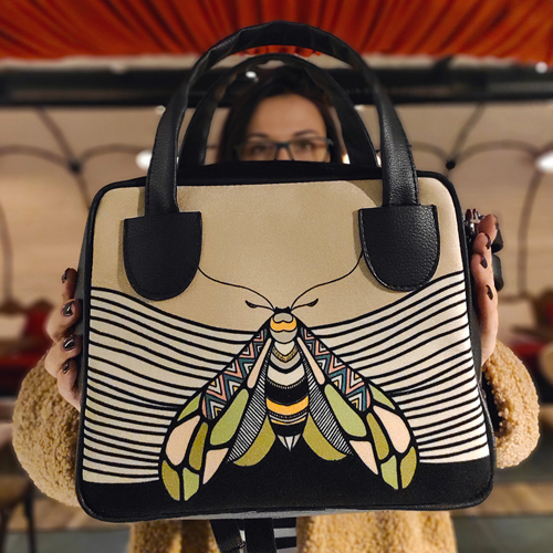 

Сумка женская Kitto Бабочка Presentville 25х20х9 см 000169702