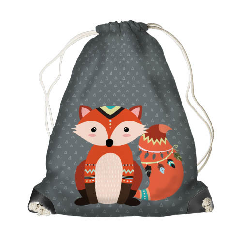 

Рюкзак-мешок MINI Лиса-индеец Presentville 26х36 см 000173047