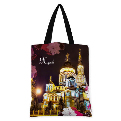 

Сумка женская тканевая Original Харків Presentville 40x45 см 000173306