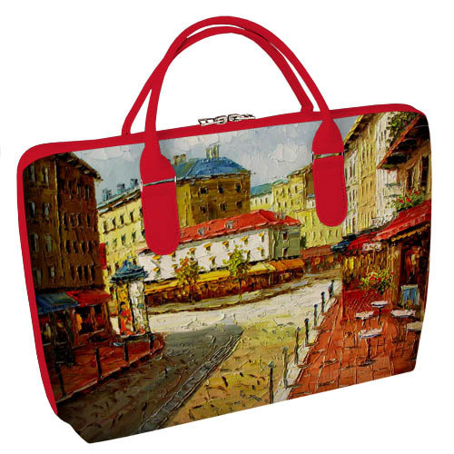 

Сумка тканевая Саквояж Presentville 36х26х8 см 000170894