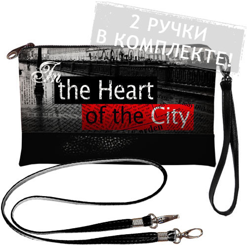 

Клатч через плечо In the Heart of the City Presentville 25х15 см 000175094