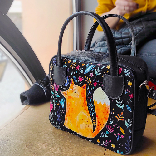 

Сумка женская Kitto Лисичка Presentville 25х20х9 см 000169699