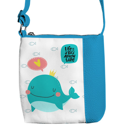 

Сумка детская Little prince/princess Life is a big adventure кит Presentville 18х18 см 000175502