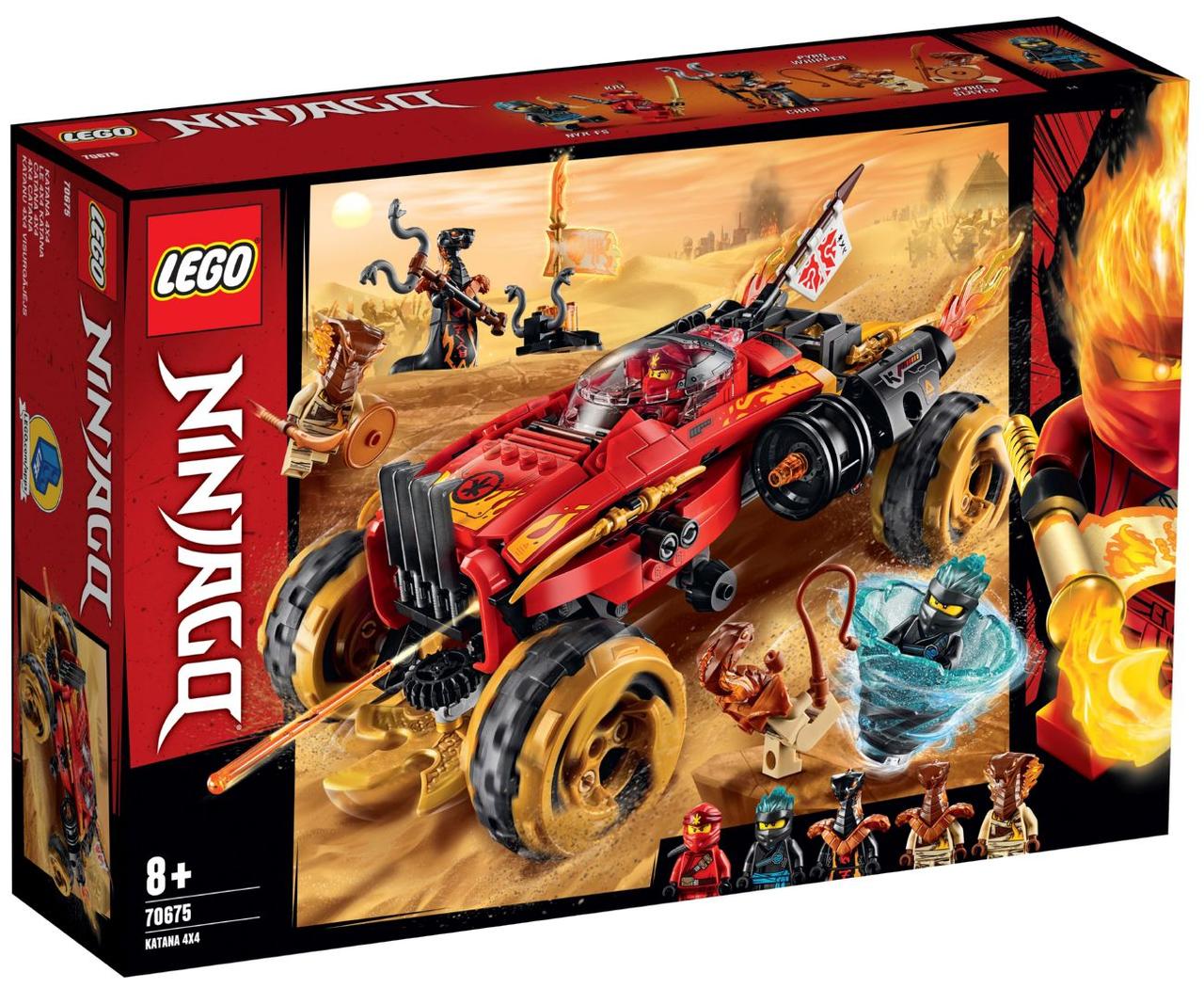 

Lego Ninjago Внедорожник Катана 4x4 70675