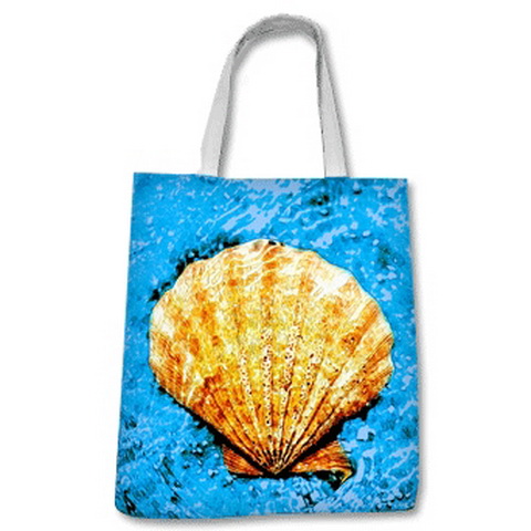 

Сумка женская тканевая Original Ракушка в воде Presentville 40x45 см 000173592
