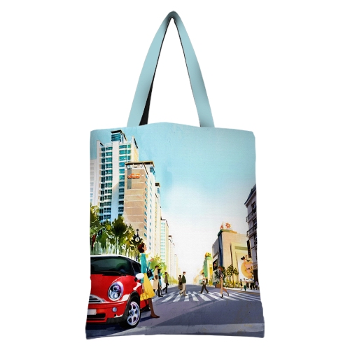 

Сумка женская тканевая Original Улица Presentville 40x45 см 000173558
