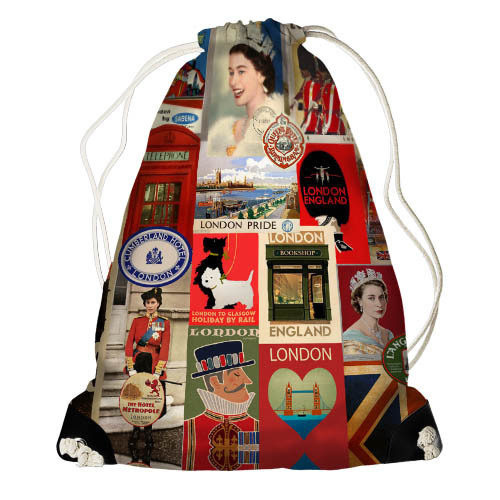 

Рюкзак-мешок Англия Presentville 33х45 см 000171879