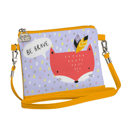 

Сумка для девочки Little fairy Be brave лисичка Presentville 18х14 см 000176457