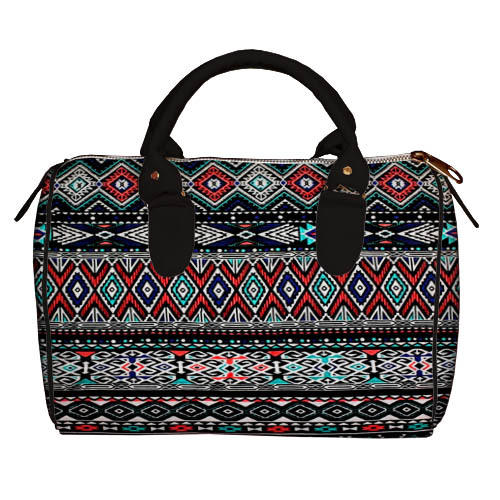 

Сумка бочонок Barrel Etno ornament Presentville 28х18х17 см 000170016