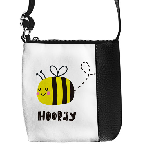 

Сумка детская Little prince/princess Hooray пчёлка Presentville 18х18 см 000175490