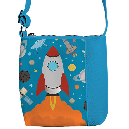 

Сумка детская Little prince/princess Ракета Presentville 18х18 см 000175472