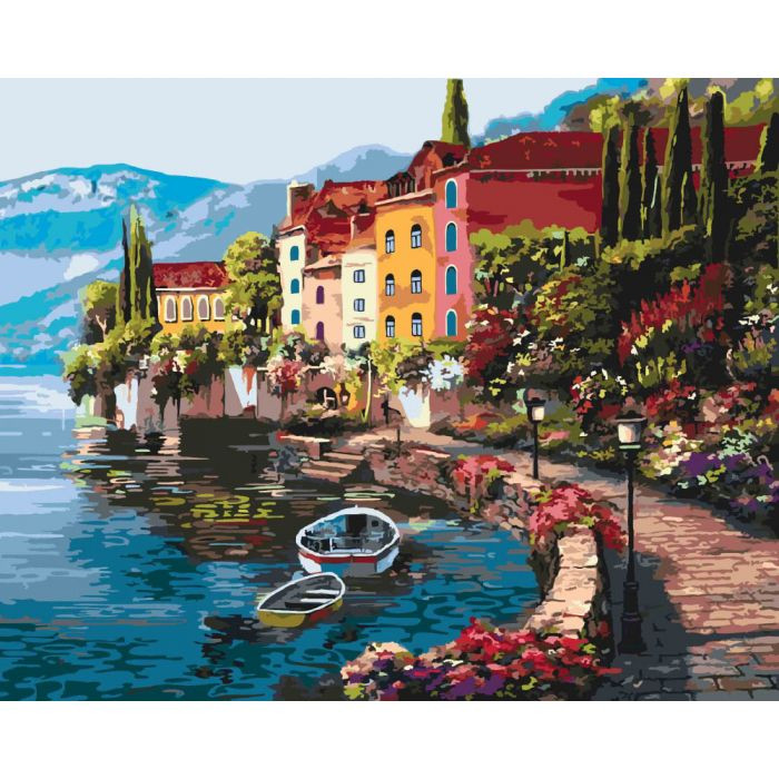 

Картина для рисования по номерам Идейка Утро на берегу озера 2 40x50см (KHO3503)
