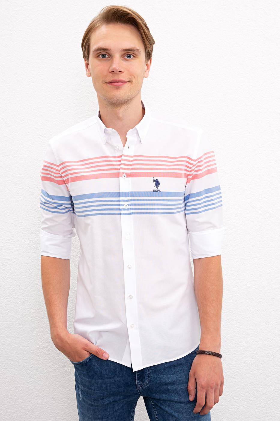

Рубашка мужская U.S. Polo Assn. Белый  (992073 VR033, Рубашка мужская U.S. Polo Assn. Белый XL (992073 VR033)