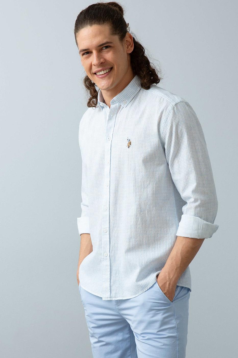 

Рубашка мужская U.S. Polo Assn. Голубой  (786684 VR036, Рубашка мужская U.S. Polo Assn. Голубой 2XL (786684 VR036)