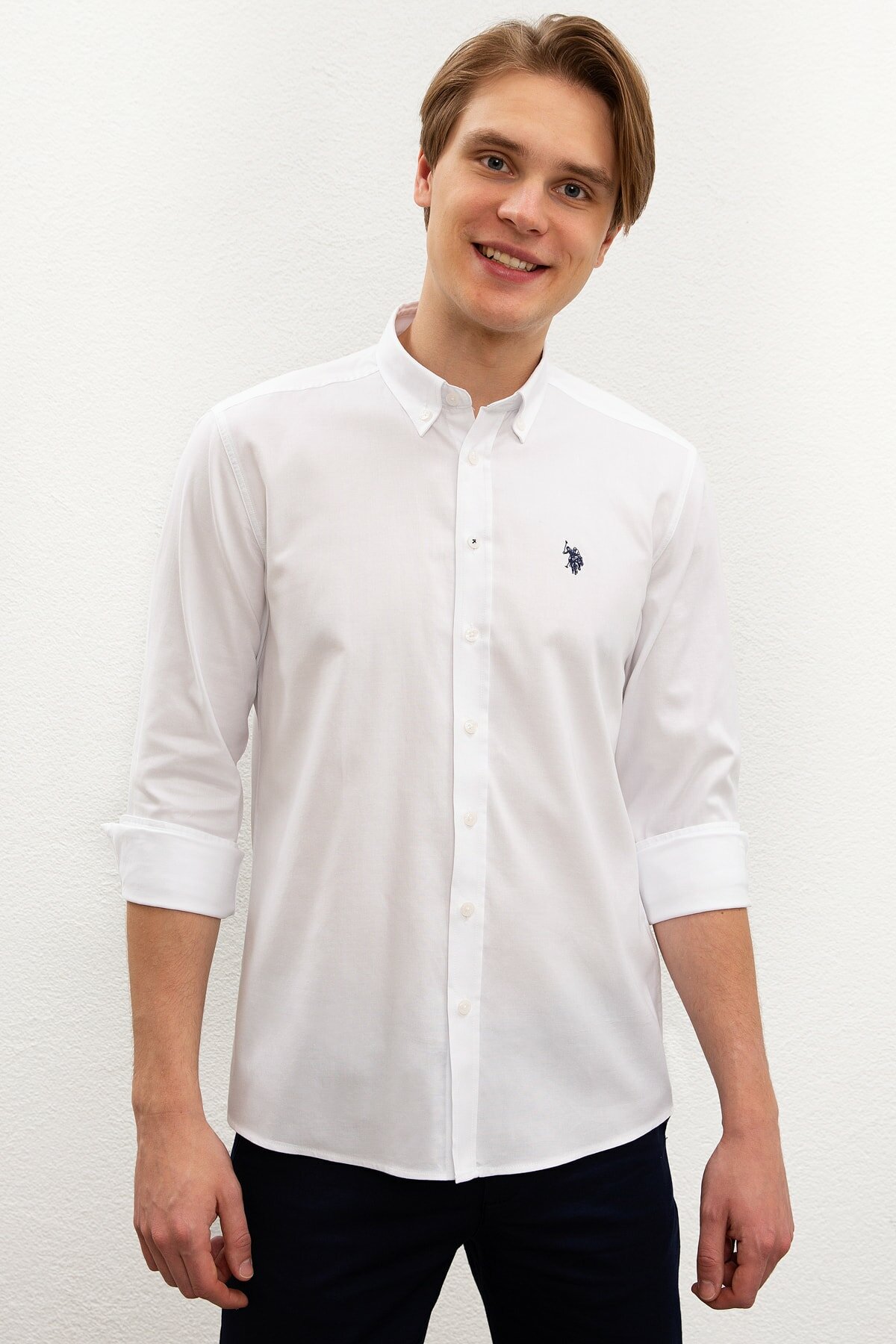 

Рубашка мужская U.S. Polo Assn. Белый  (980834 VR013, Рубашка мужская U.S. Polo Assn. Белый 2XL (980834 VR013)