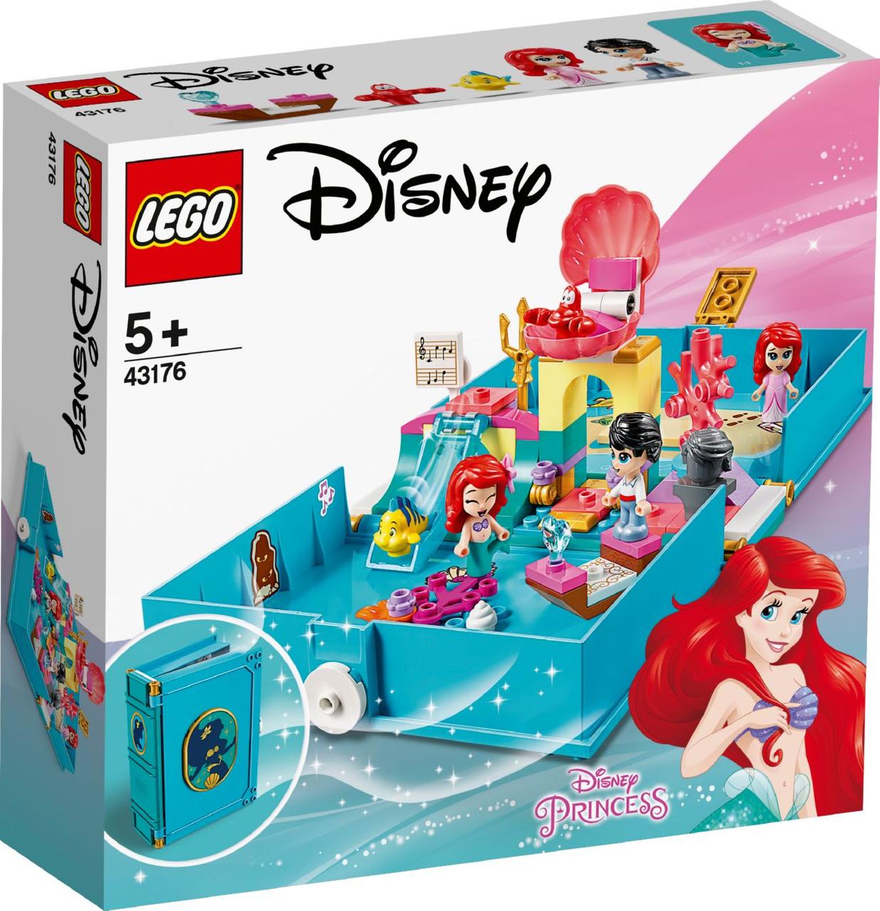 

Lego Disney Princesses Книга сказочных приключений Ариэль 43176