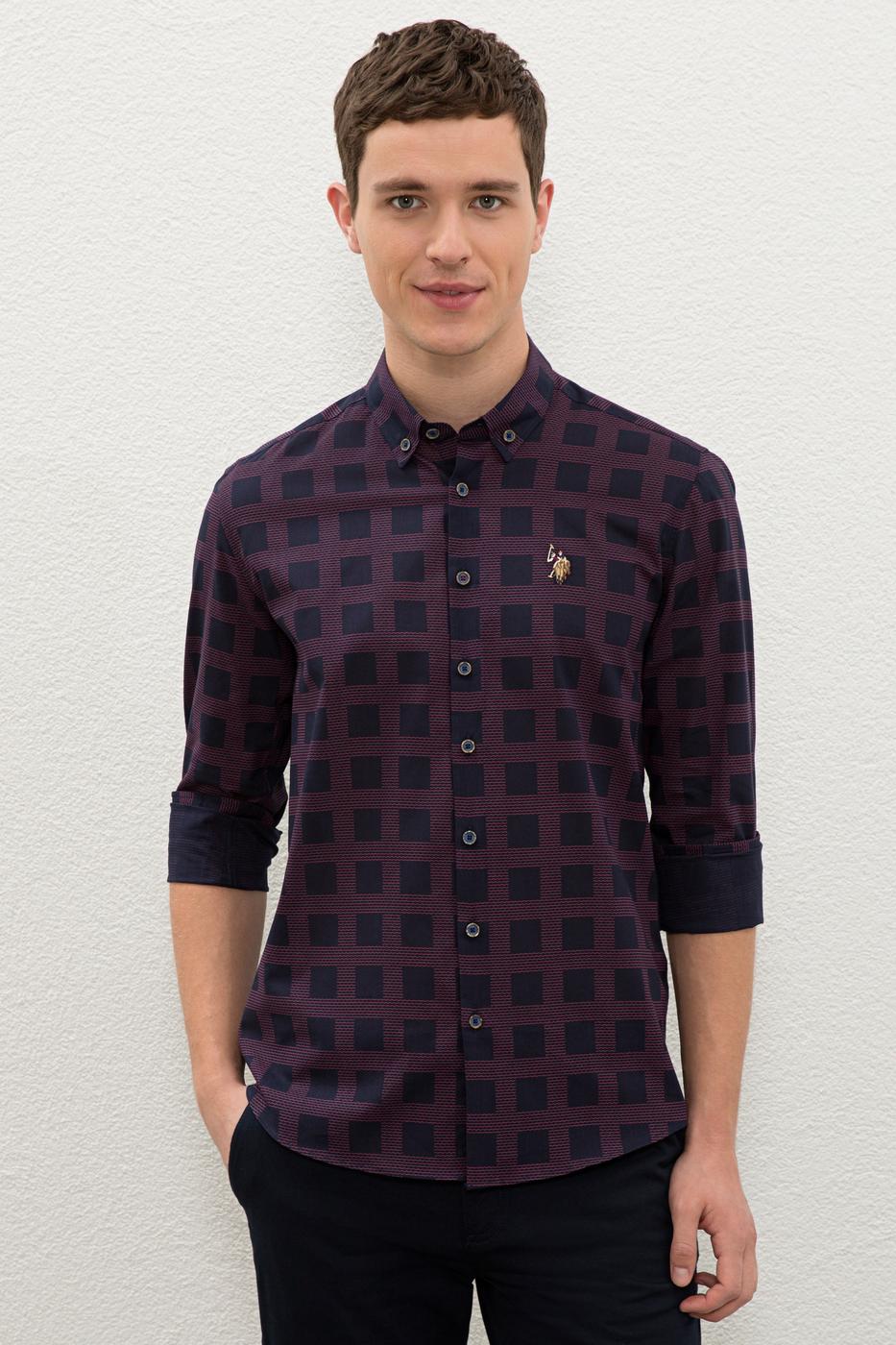 

Рубашка мужская U.S. Polo Assn. Бордовый  (1085177 VR014, Рубашка мужская U.S. Polo Assn. Бордовый XL (1085177 VR014)