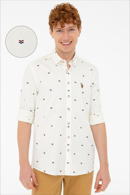 

Рубашка мужская U.S. Polo Assn. Белый  (1264762 VR019, Рубашка мужская U.S. Polo Assn. Белый L (1264762 VR019)