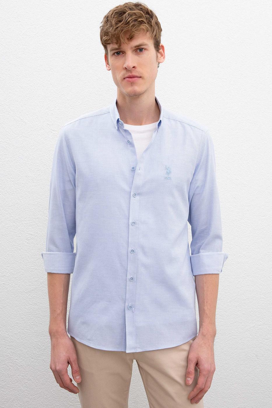 

Рубашка мужская U.S. Polo Assn. Голубой  (1011715 VR003, Рубашка мужская U.S. Polo Assn. Голубой 3XL (1011715 VR003)