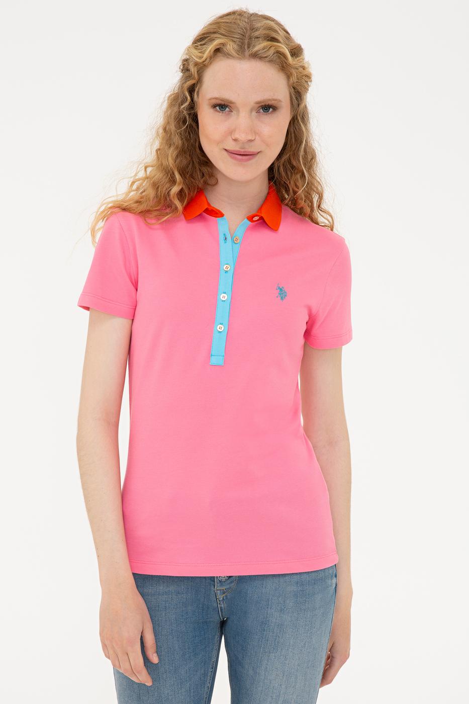 

Поло женское U.S. Polo Assn. Розовый  (1273734 VR041, Поло женское U.S. Polo Assn. Розовый XL (1273734 VR041)
