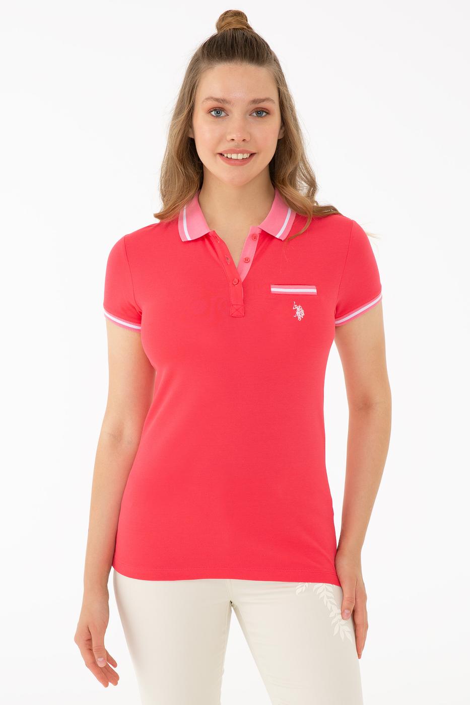 

Поло женское U.S. Polo Assn. Красный  (1270600 VR162, Поло женское U.S. Polo Assn. Красный L (1270600 VR162)