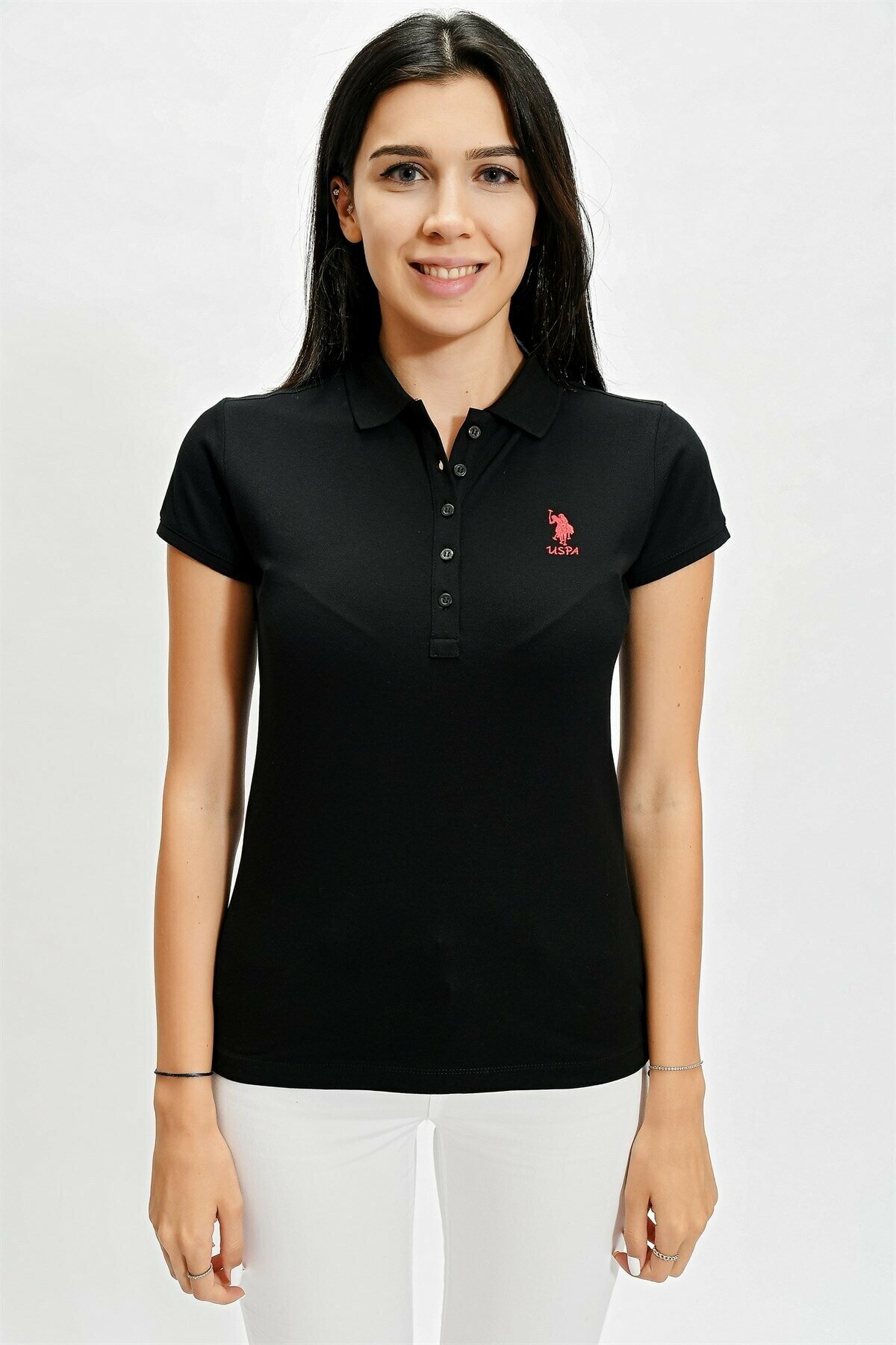 

Поло женское U.S. Polo Assn. Черный  (1191108 VR046, Поло женское U.S. Polo Assn. Черный XL (1191108 VR046)