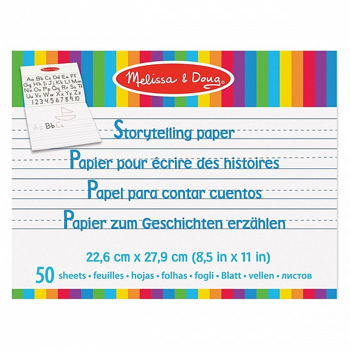 

Альбом для рисования 28х22 см Storytelling Paper Pad Melissa & Doug