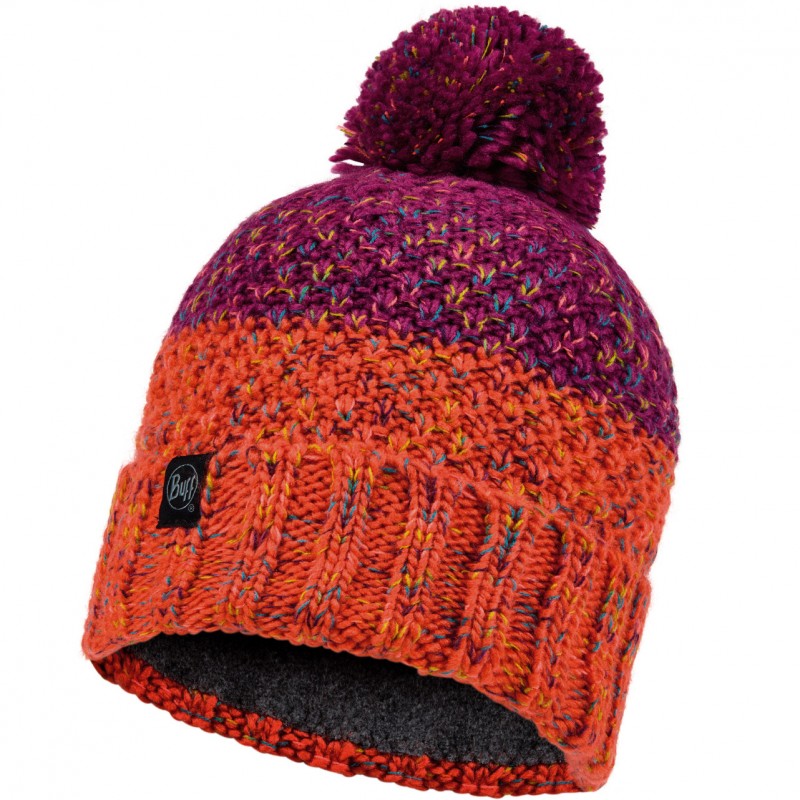 

Теплая зимняя шапка Buff Knitted & Polar Hat Janna Fuchsia (BU 117851.502.10.00)