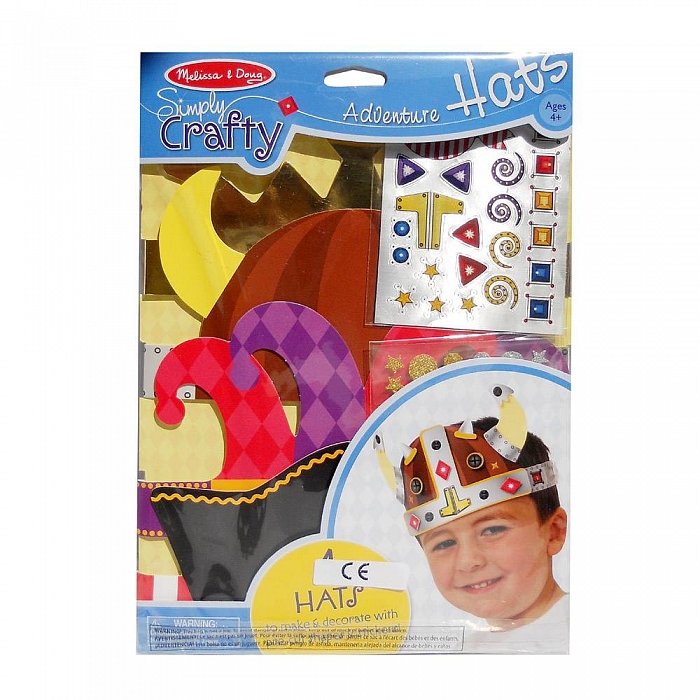 

Набор для творчества Создай свою шляпу Adventure Hats Melissa & Doug