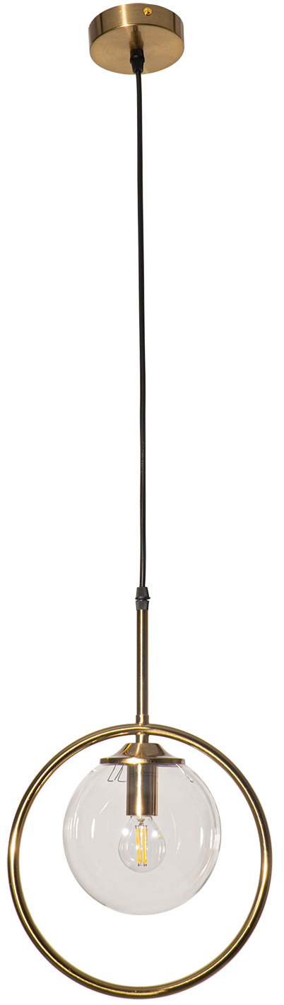 

Люстра Altalusse INL-5047P-01 Antique brass Clear Е14 1х40Вт