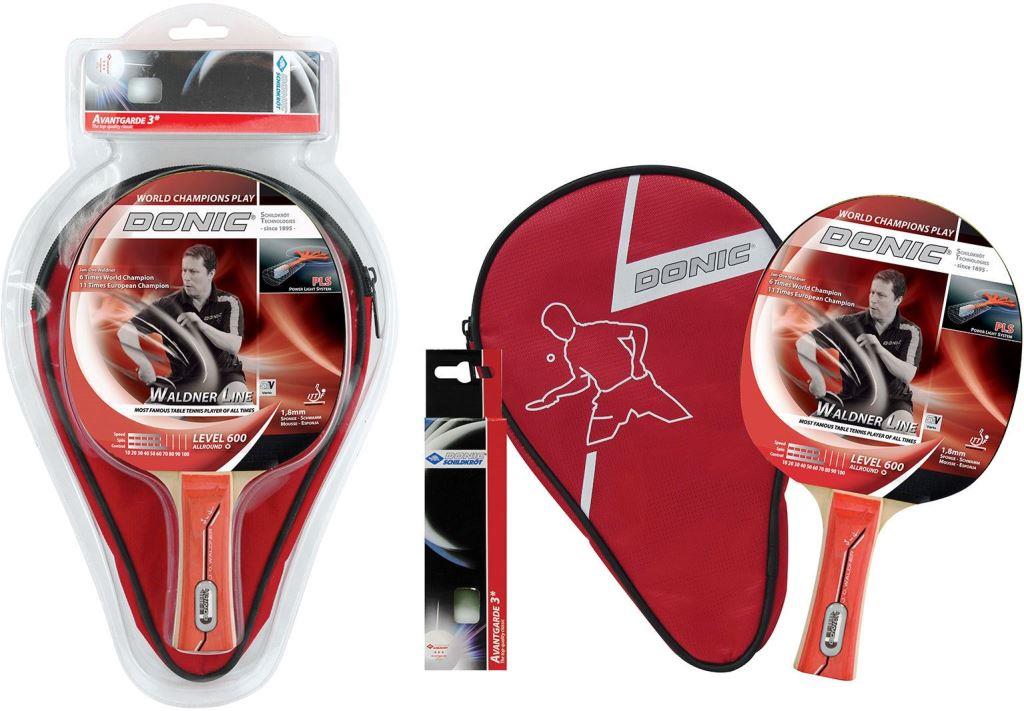 

Набор для настольного тенниса Donic Waldner 600 Gift set ракетка+чехол+3 мяча