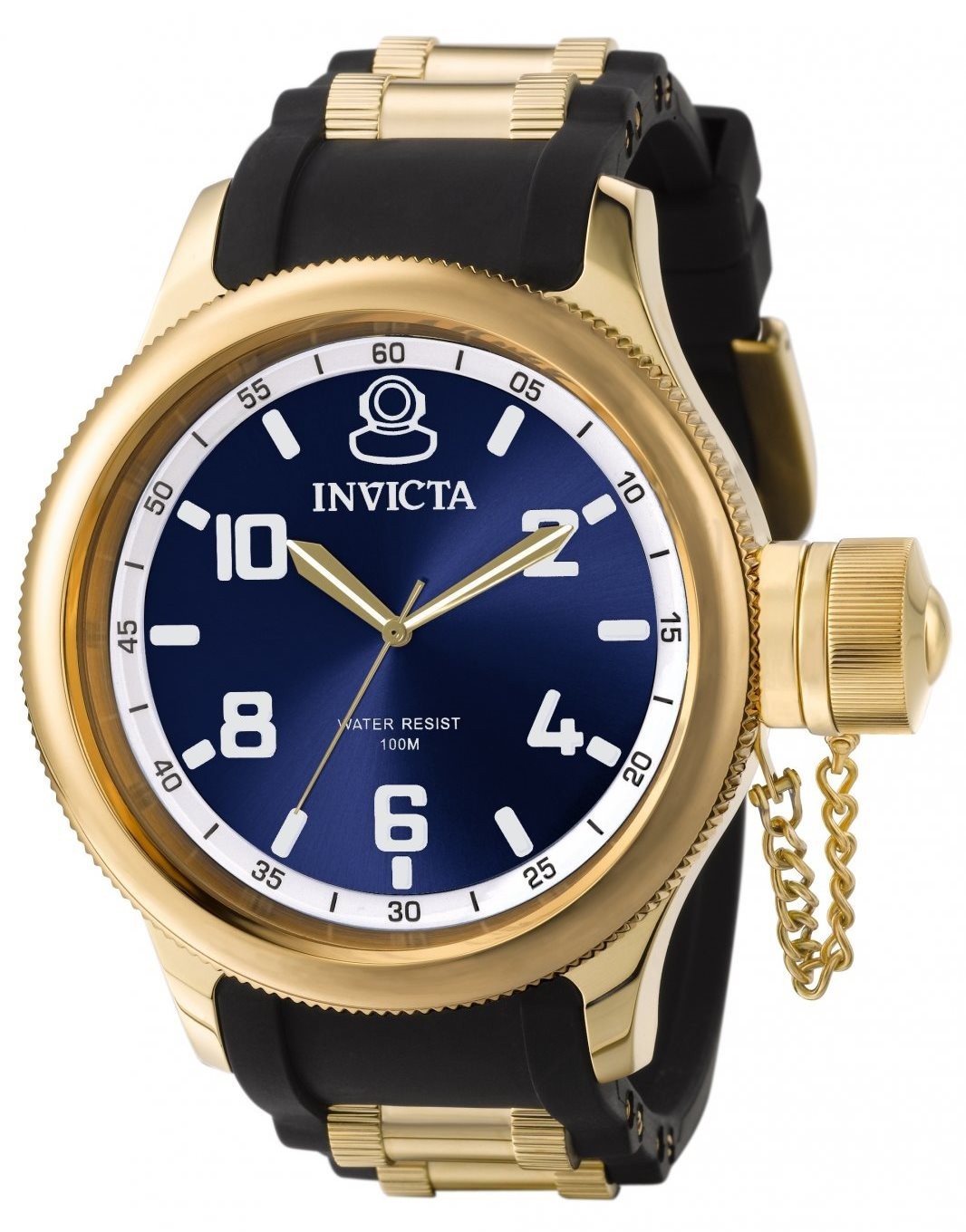 

Мужские часы на силиконовом ремешке Invicta 1437 Russian Diver (Рашен Дайвер)