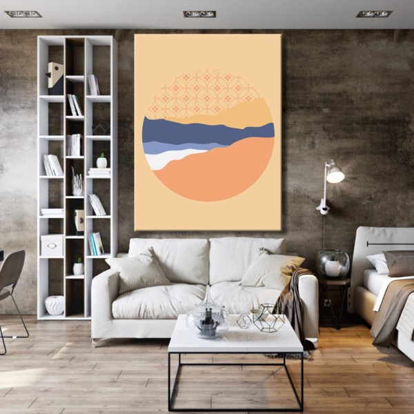 

Картина на холсте Природа Sunrise 75х100 см.