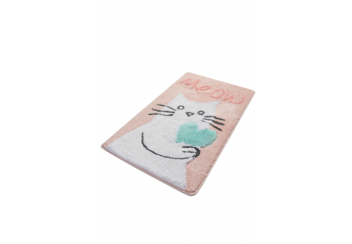 

Коврик для ванной Chilai Home Kedicik Pembe 60x100