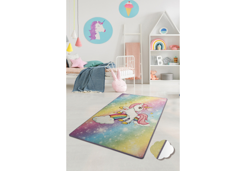 

Коврик в детскую комнату Chilai Home UNICORN 100*160