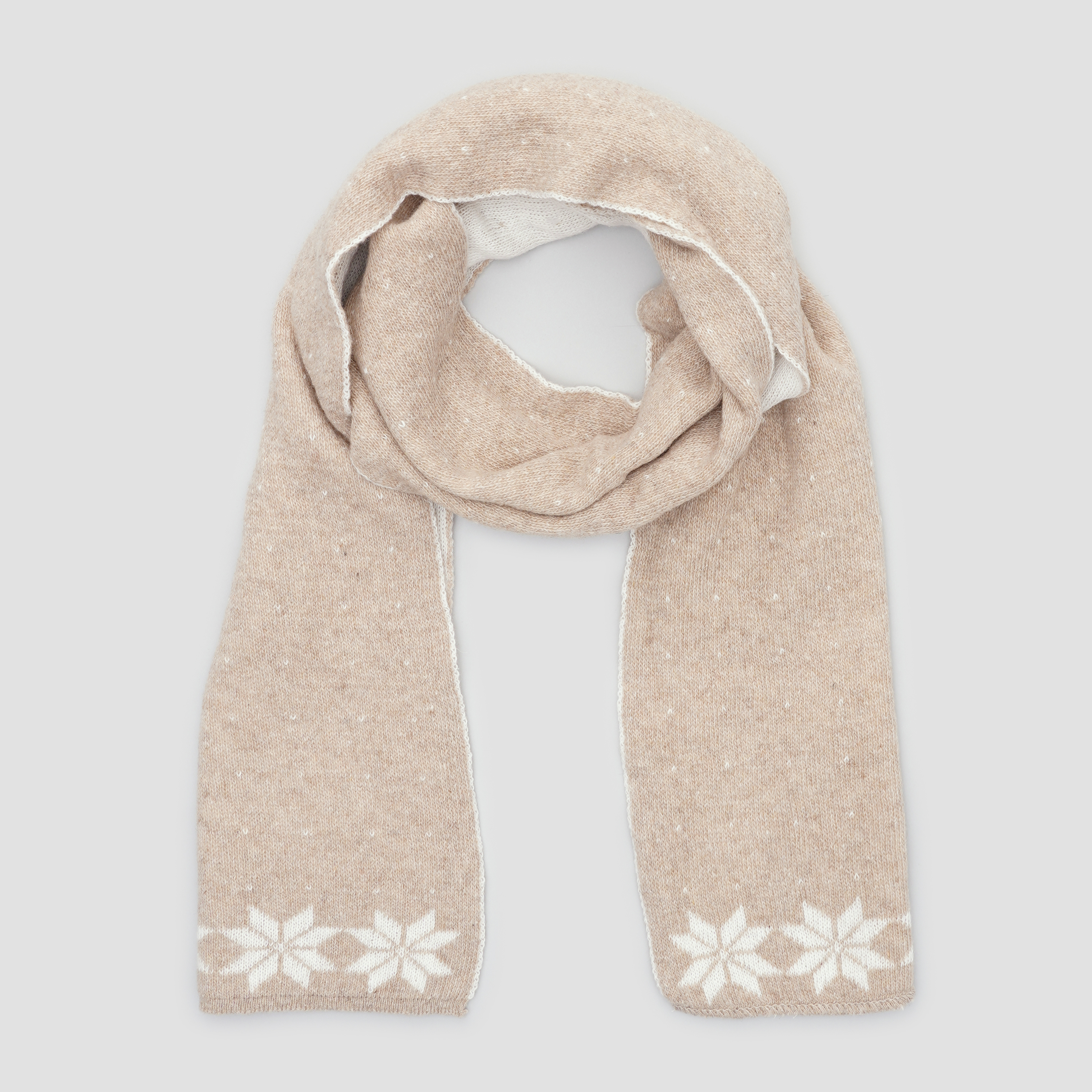 

Шарф Lambswool scarf29 Бежевый