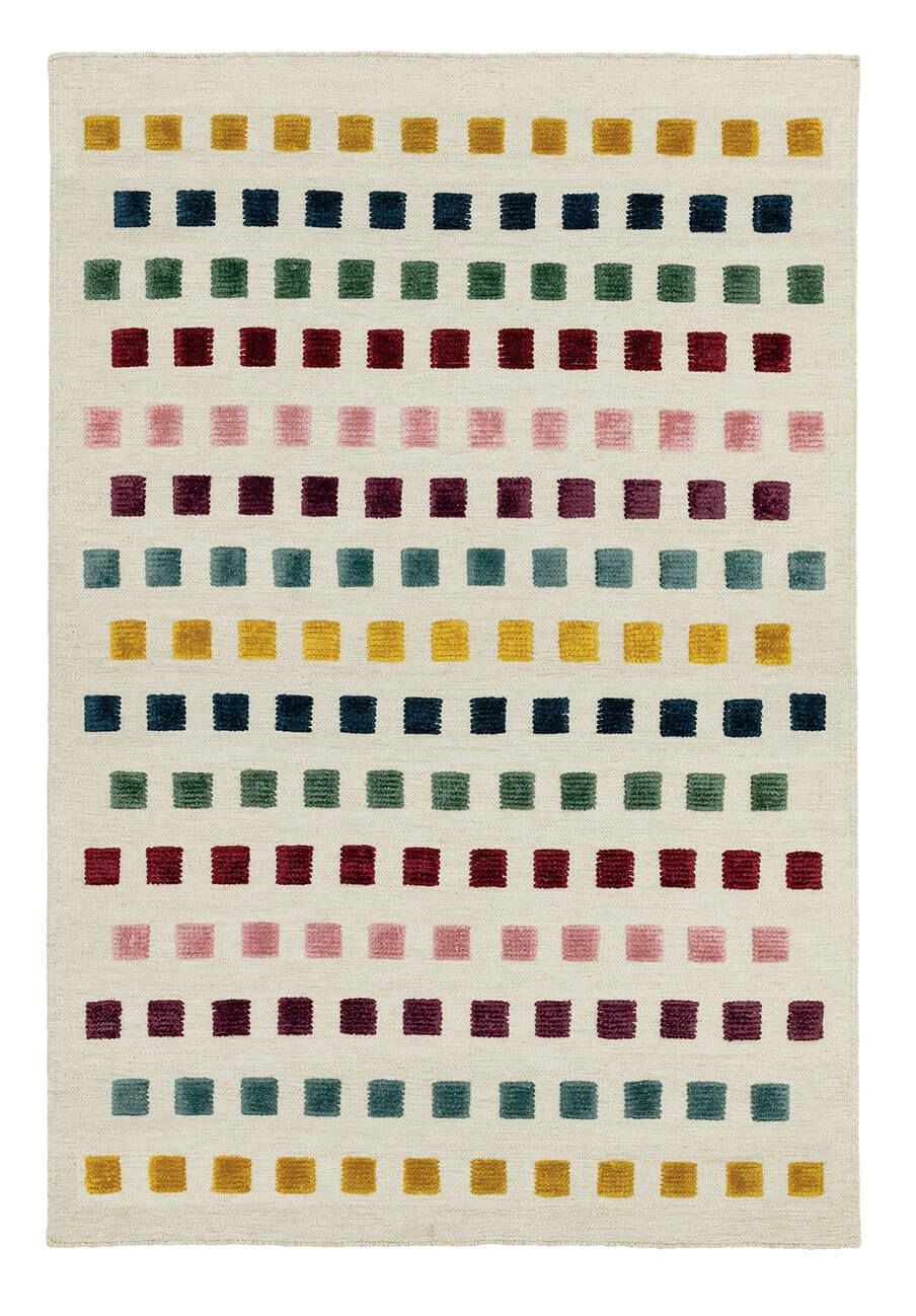 

Ковер Theo Jewel Squares 120х170 см Бежевый