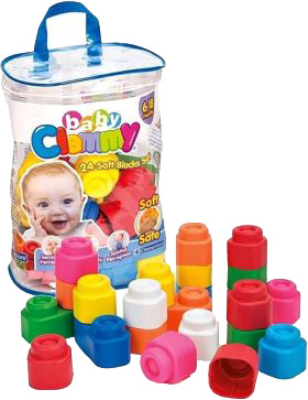 

Конструктор Clementoni Soft в сумке 24 элемента (8005125148899)