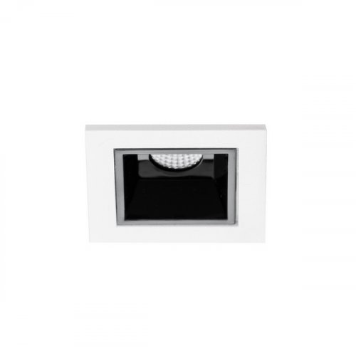 

Врезной точечный светильник ZARlight 03341W/B Cold 1 White&Black