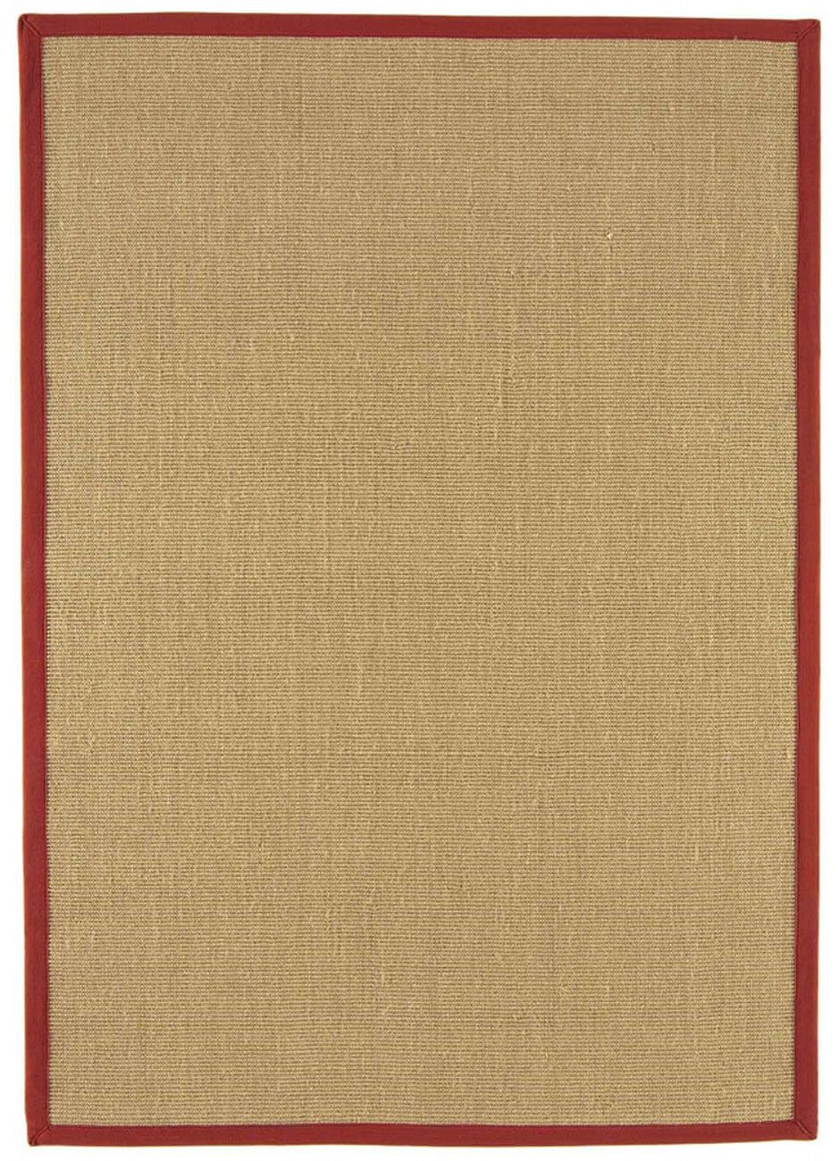 

Ковер Sisal Linen/Red 240х340 см Бежевый