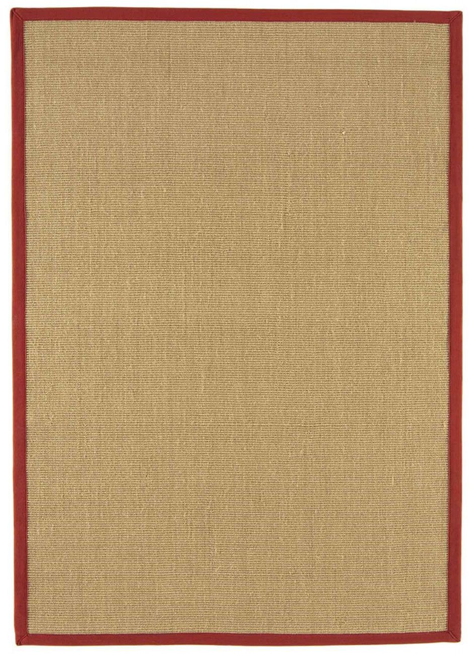 

Ковер Sisal Linen/Red 68х300 см Бежевый