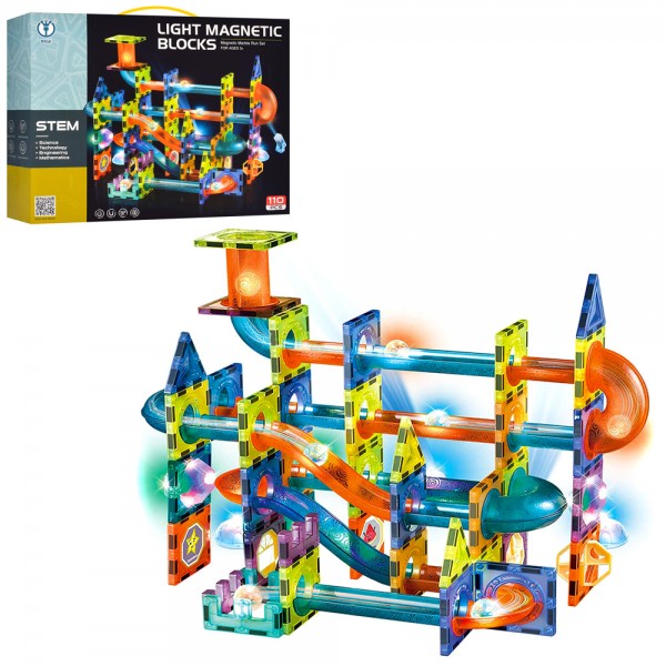 

Детский конструктор LIMO TOY 2302 магнитный, 110 деталей (BAM004511)