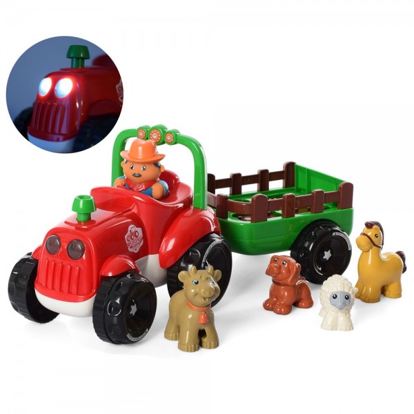 

Трактор LIMO TOY M 5572 UA Красный (BAM006176)