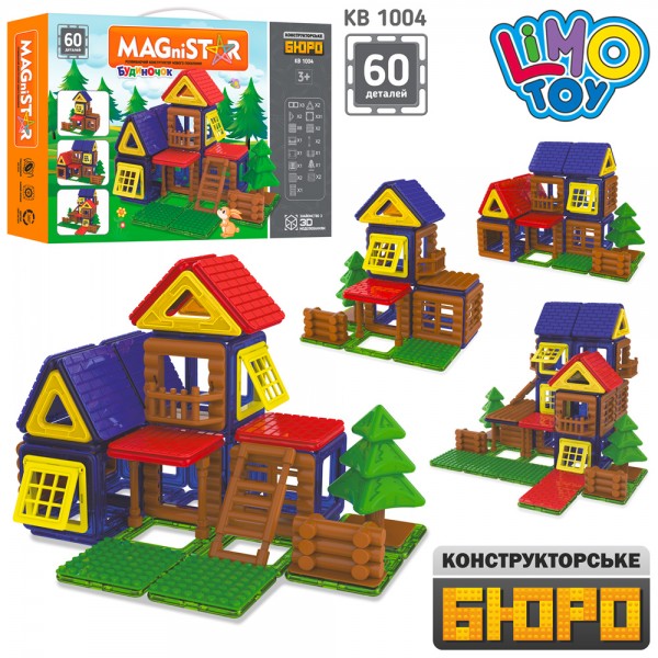 

Детский конструктор Конструктор LIMO TOY KB 1004 Домик (BAM006101)