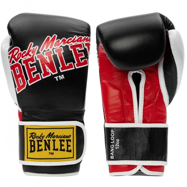 

Перчатки для бокса Benlee BANG LOOP 10oz/Кожа/ Черно-красные (199351 (Black Red) 10 oz) (F00261638)