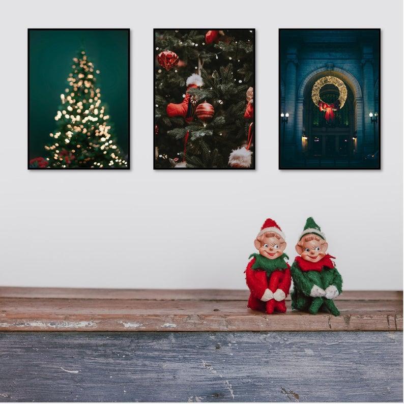 

Набор новогодних плакатов Christmas Mood плакат формат А3 NEHILO