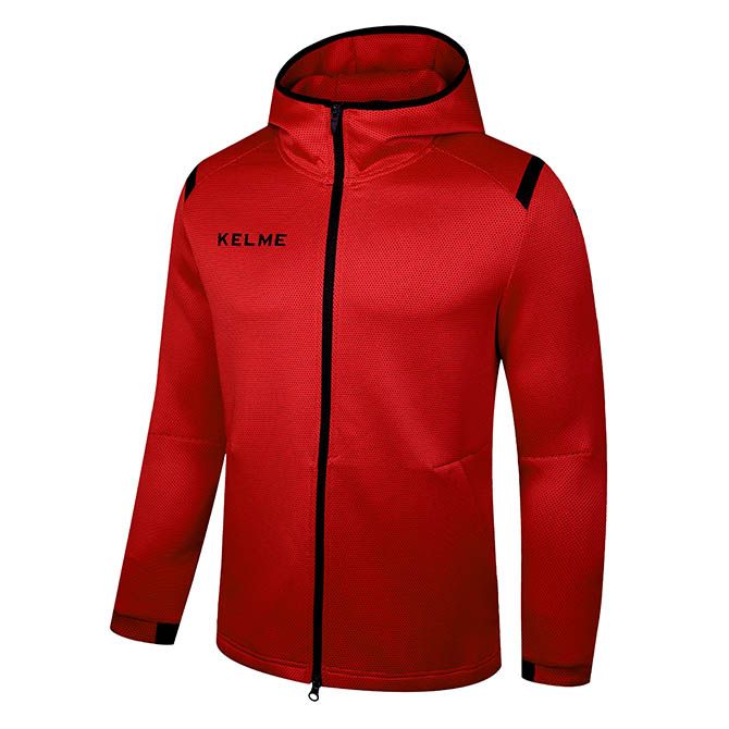 

Олимпийка (мастерка) с капюшоном Kelme ROAD красная  3881336.9600, Олимпийка (мастерка) с капюшоном Kelme ROAD красная M 3881336.9600